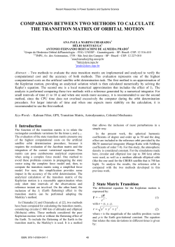 comparison between two methods to calculate the transition matrix