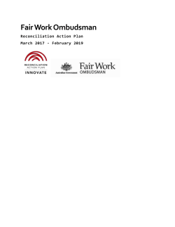 Fair Work Ombudsman Reconciliation Action Plan March 2017
