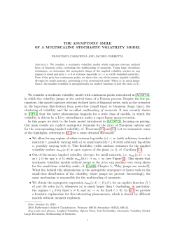 THE ASYMPTOTIC SMILE OF A MULTISCALING STOCHASTIC
