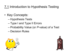 4.1 Probability Basics