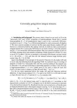 Universally going-down integral domains
