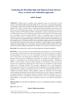 Exploring the Brazilian high and dispersed loan interest rates