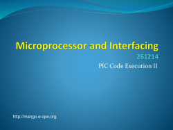 Microprocessor and Interfacing 261313