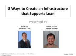 Learning Lean Through Making Coffee