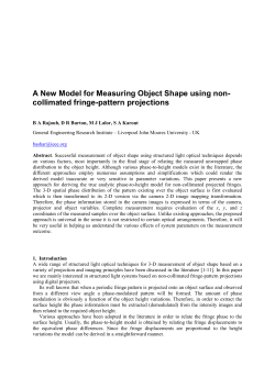 Analytic Phase-to-Height Model for Measuring Object