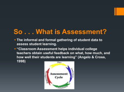 SAAC for Spring 2012 - Estrella Mountain Community College