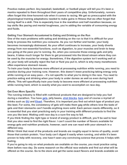 Practice makes perfect. Any baseball, basketball, or football player