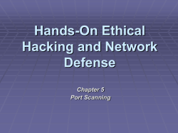 Hands-On Ethical Hacking and Network Security