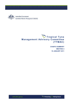 Contract - The Australian Fisheries Management Authority