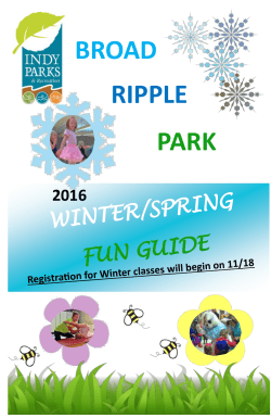 table of contents preschool