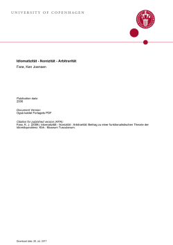 univERsity oF copEnhAGEn