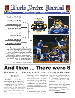 World Series Journal