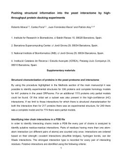 Supplementary materials