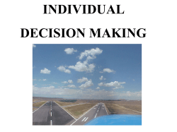 Making Decisions