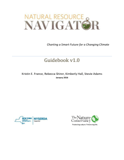 Navigator Guidebook - Natural Resource Navigator