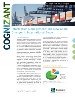 Information Management: The New Game Changer in