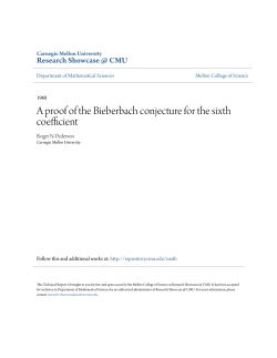 A proof of the Bieberbach conjecture for the sixth coefficient