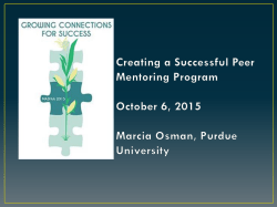 Peer Counselors
