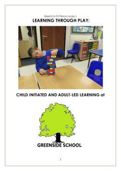 learning through play