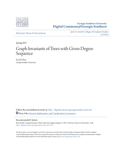 Graph Invariants of Trees with Given Degree Sequence
