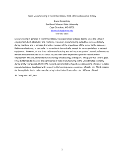 Missouri Valley Economics Association Paper