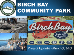 Birch bay community park