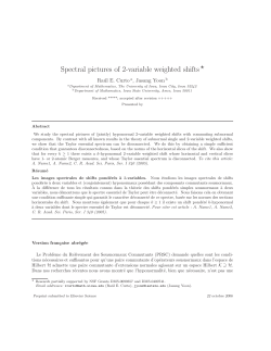 Spectral pictures of 2-variable weighted shifts