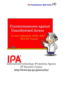 Countermeasures against Unauthorized Access