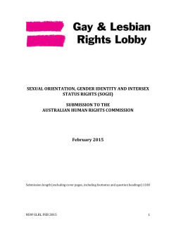 Gay and Lesbian Rights Lobby (NSW) Inc.