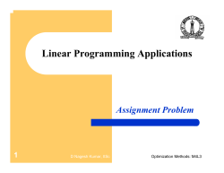 Optimization Techniques