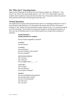 ELD Games - ELL Best Practices