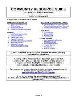 community resource guide