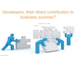 Business Value Modeling