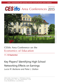 Key Players? Identifying High School Networking Effects on Earnings