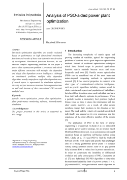 1 Introduction - Periodica Polytechnica