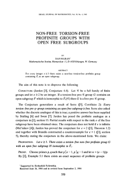 Non-free torsion-free profinite groups with open free subgroups