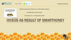 Marek Splichal HiveOS as SmartHoney project result