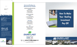 How To Make Your Roofing Investment Pay Off - Duro