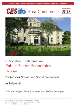 Pocketbook Voting and Social Preferences in Referenda