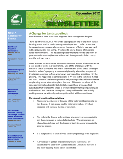 A Change for Landscape Beds - New York State Turfgrass Association