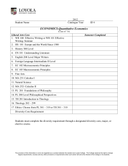 Quantitative Economics