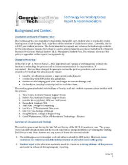 Appendix A: University System of Georgia Business Procedures