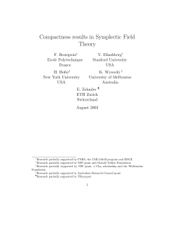 Compactness results in Symplectic Field Theory
