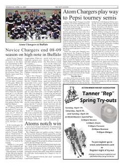 Atom Chargers play way to pepsi tourney semis