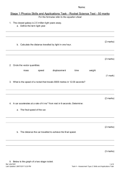 Task 4 - TESTSAT - Rocket science