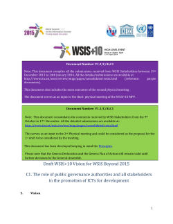 Document Number: V1.2/C/ALC1 Note: This document compiles all