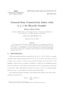 General Sum&ndash;Connectivity Index with &alpha; &ge; 1 for Bicyclic Graphs1