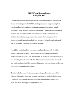 NDT Final Round 2017 Marquis Ard