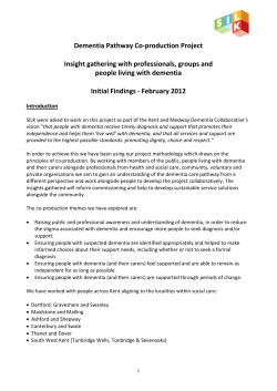 Dementia Insight Report