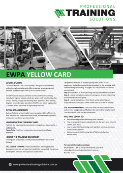 ewpa yellow card